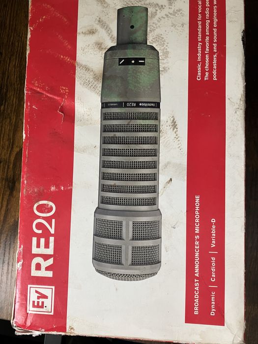 Electro Voice RE20 - Ca Nou - La Cutie - Accesorii