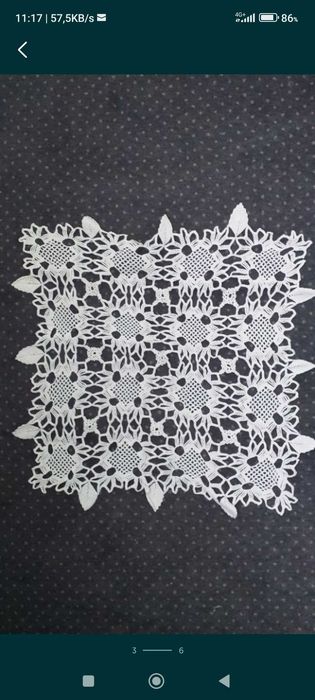 Macrame lucrate manual vechi