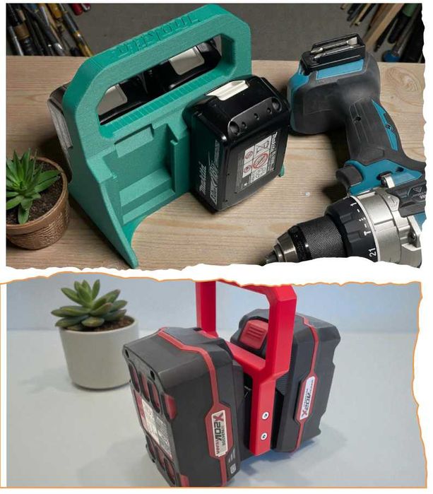 Организатор за батерии Парксайд и Макита / Parkside, Makita /