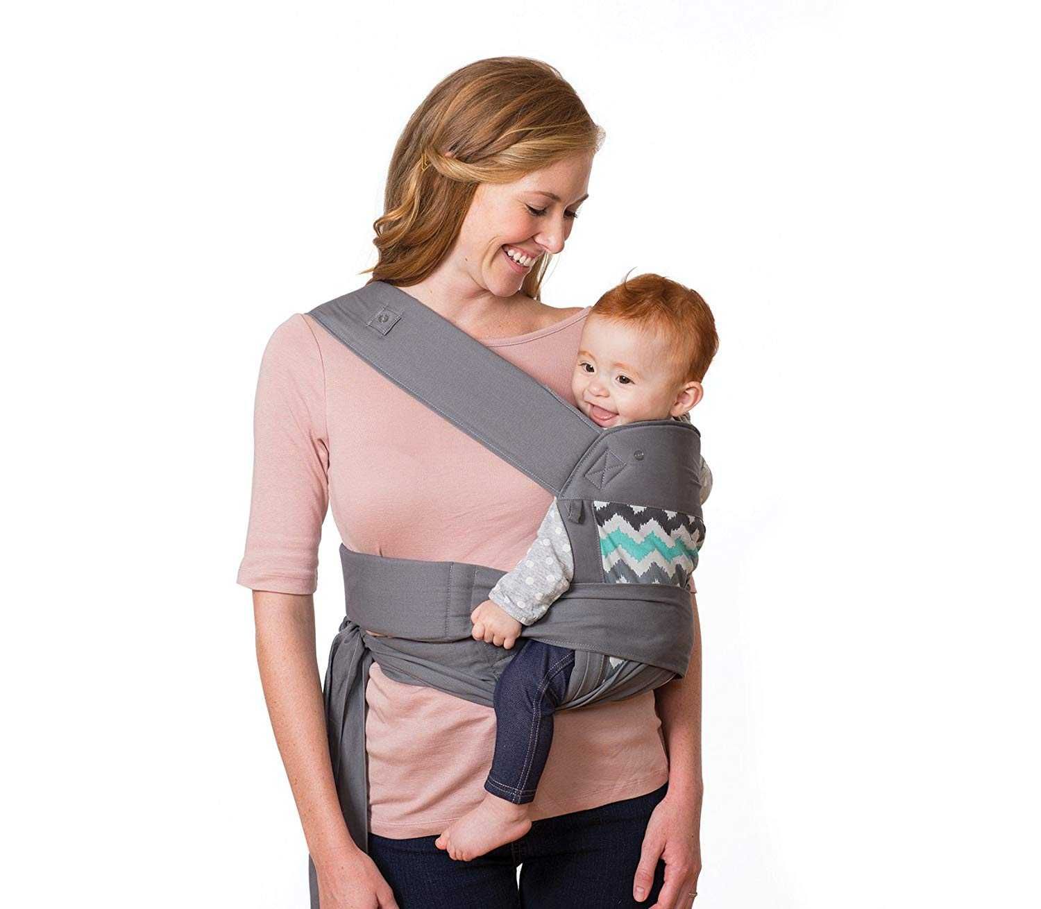 NOU! Marsupiu bebe Infantino Sash Wrap 3 IN 1