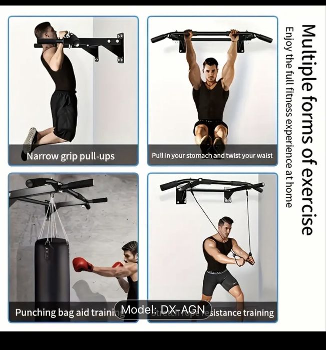 Bara de tractiuni pentru exercitii multiple