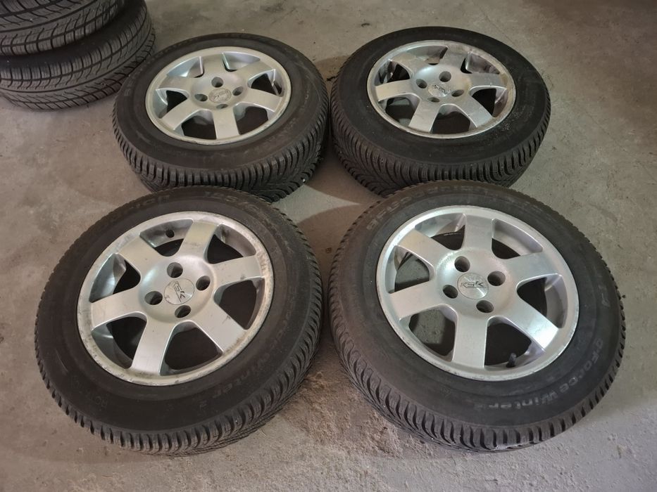 Зимни гуми BFGoodrich заедно с джанти 185x65x14 4x100 56.1мм