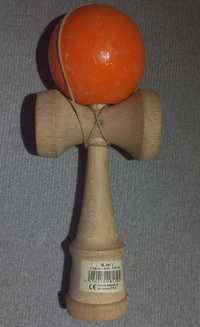 Kendama - Idei3D, orange, glossy ball, ieftina