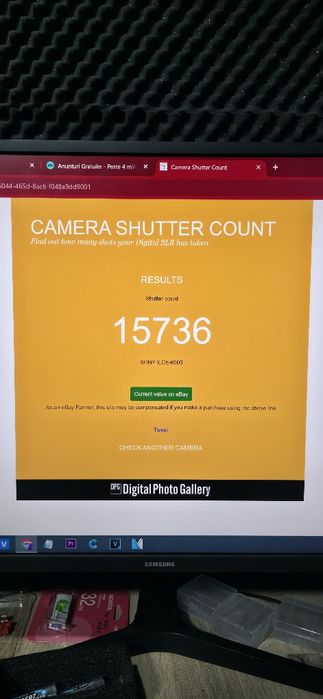 2 x Sony A6500 impecabile