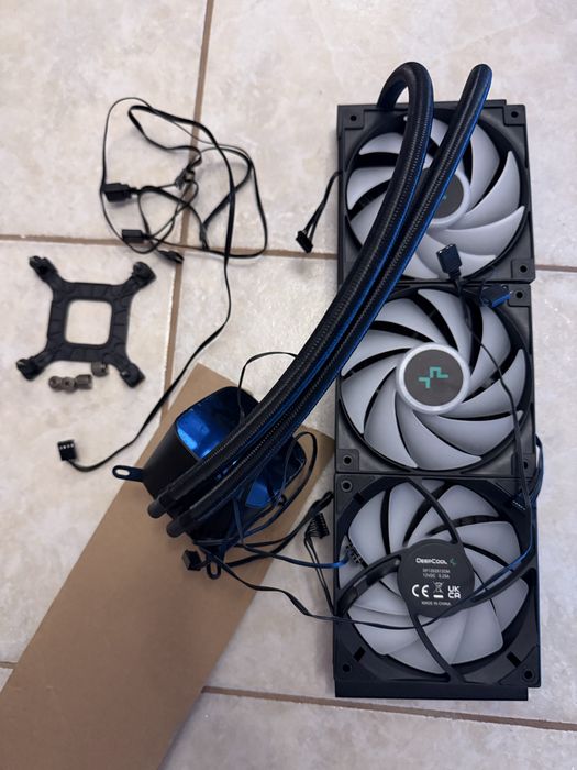 Cooler procesor CPU AIO Deepcool 360 lichid LE720 ARGB Intel 1700/1851