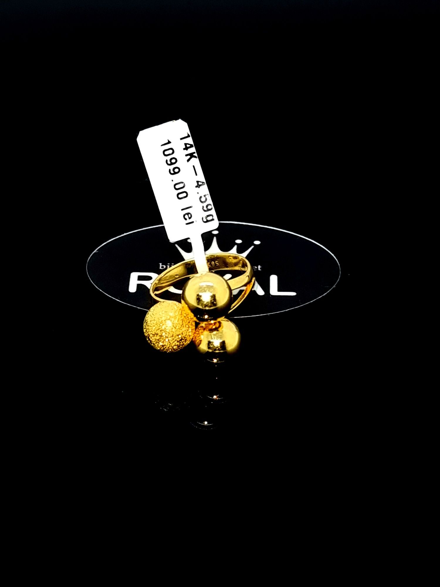 Bijuteria Royal inel din aur 14k 4.59 gr