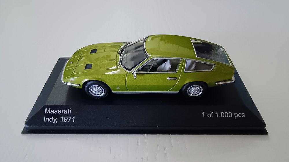 Maserati Indy 1971 Whitebox 1:43