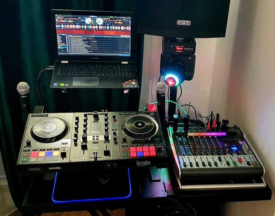 Sistem sonorizare/ Masina Fum / Lumini /  Schela luminii