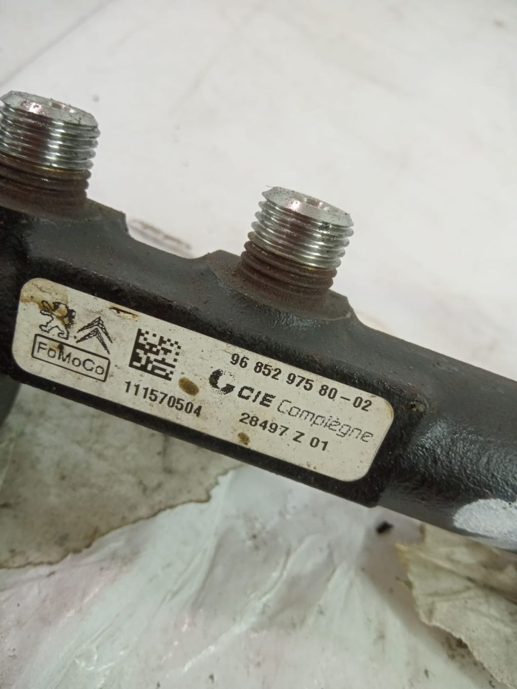 Rampa injectoare 1.6 tdci t3da 9685297580-02 Peugeot Partner 2