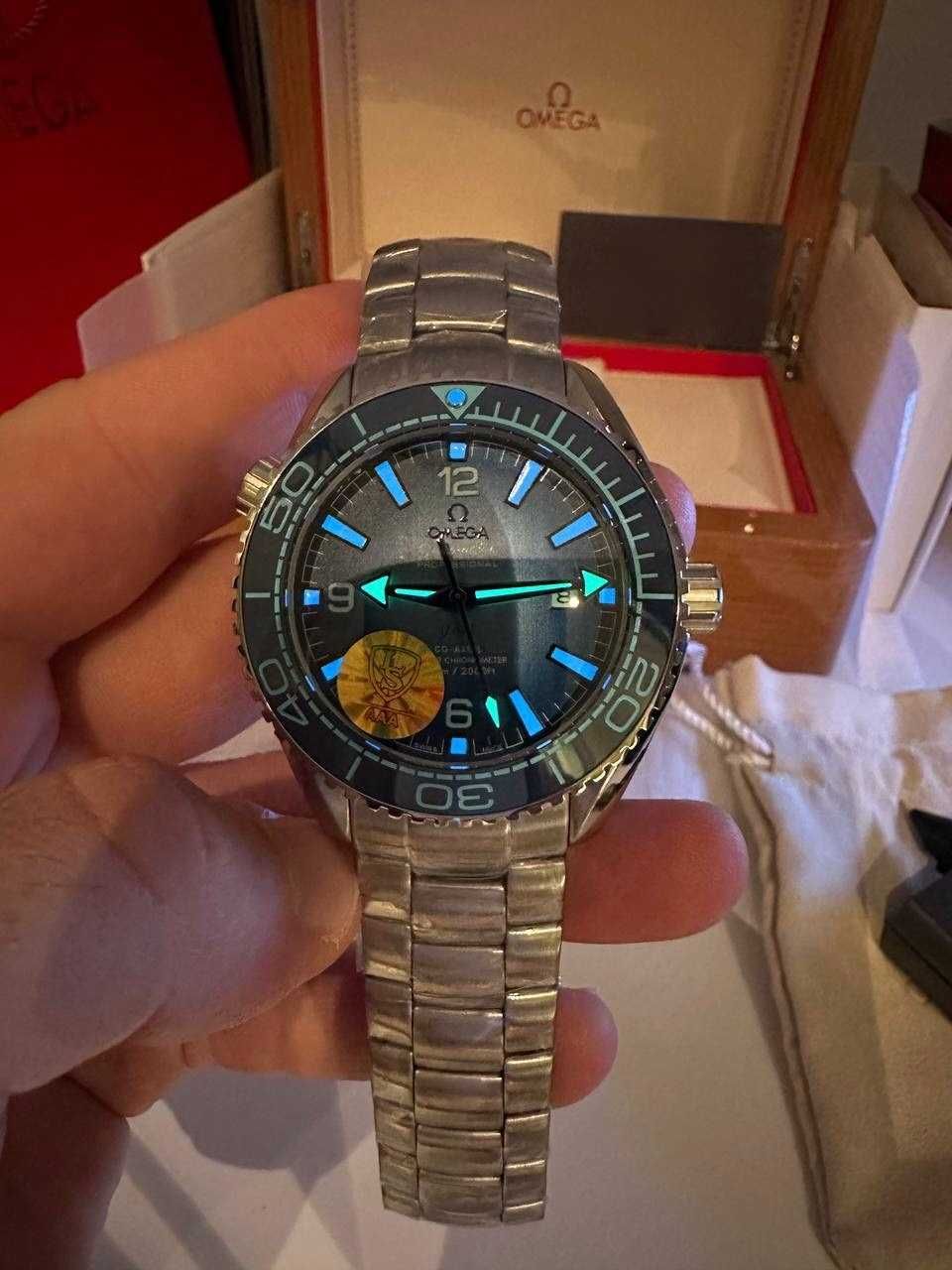 Omega seamaster planetocean summer blue
