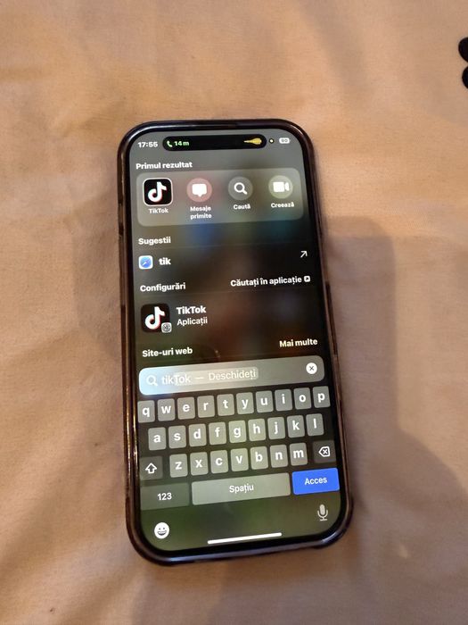 Iphone 16 pro 128 gb alb luat din Altex