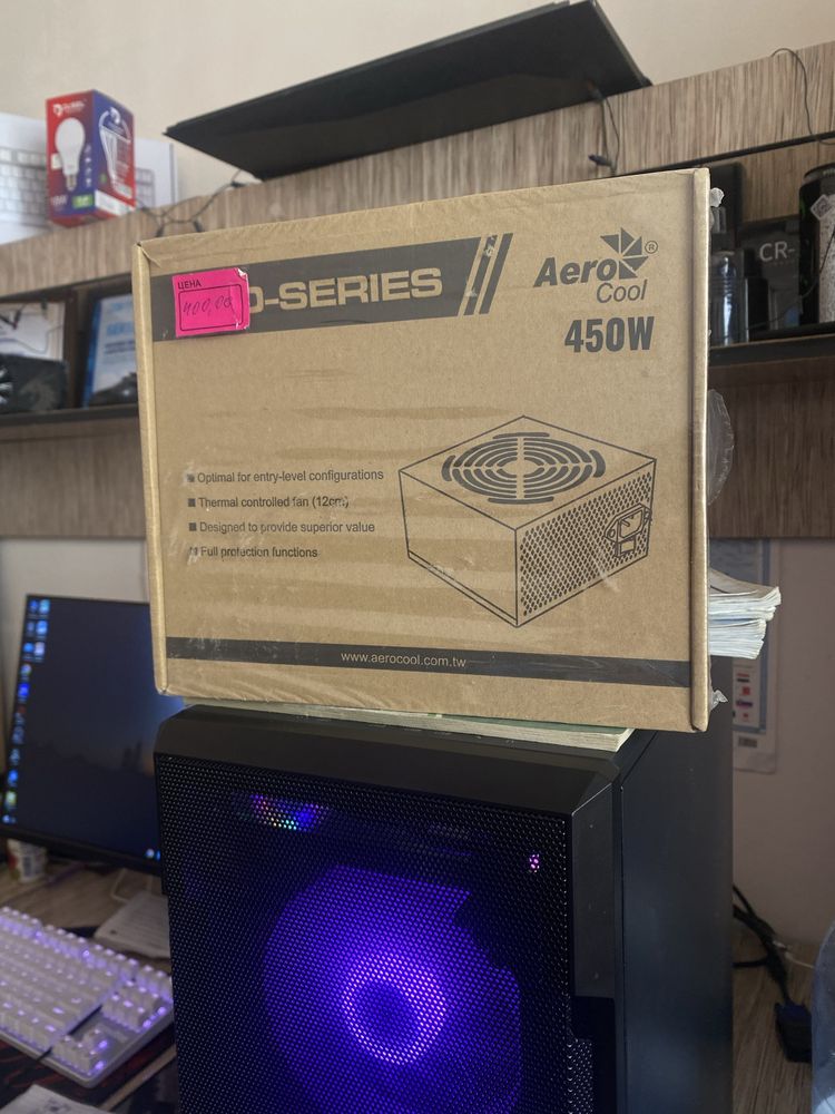 Янги! Aerocool ECO 450w