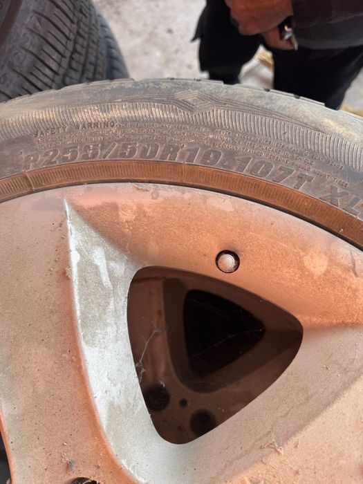 Диски с шинами на БМВ Х5