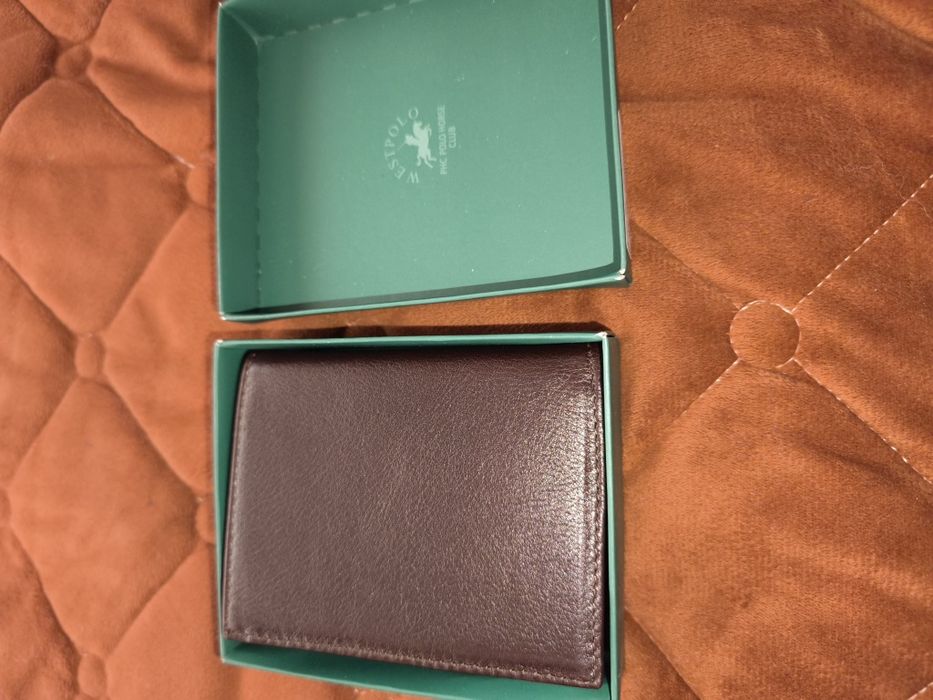 Портмоне от естествена кожа