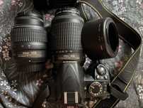 Nikon D3100 и обективи 18–55mm VR , 55–200mm VR