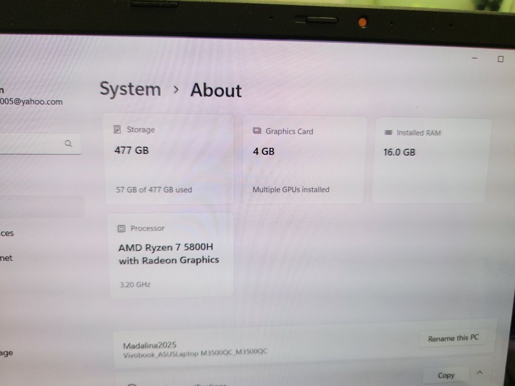 Laptop Asus VivoBook