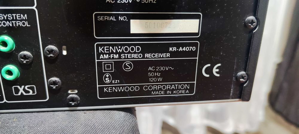 Amplificator Audio Kenwood KR-A4070 Statie Audio Amplituner Audio