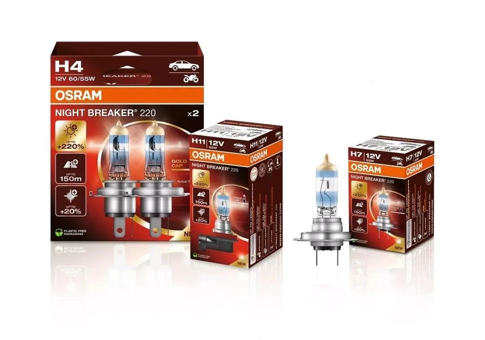 Osram H11 Night Breaker +220% 2бр.
	Osram H11 Night Breaker +220%
