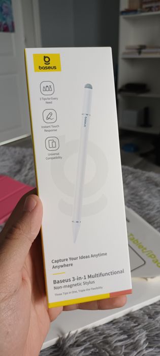Apple Stylus baseus 3-n-1 Nou!