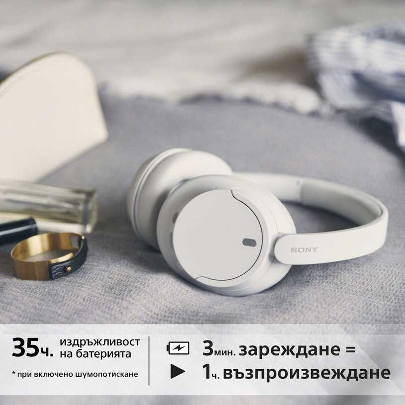 слушалки SONY WH-CH720NW – като нови