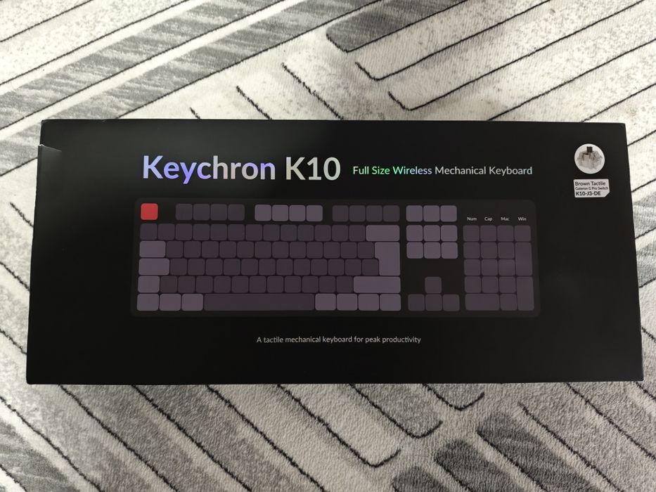 Клавиатура Keychron K10 с алуминиева рамка