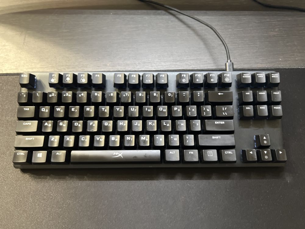 Клавиатура Kingston HyperX Alloy Origins Core HyperX Blue Clicky