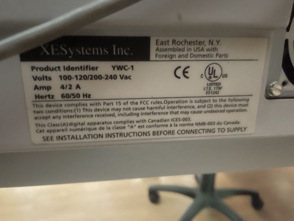 Продаётся плоттер Xerox Engineering Systems YWC-1