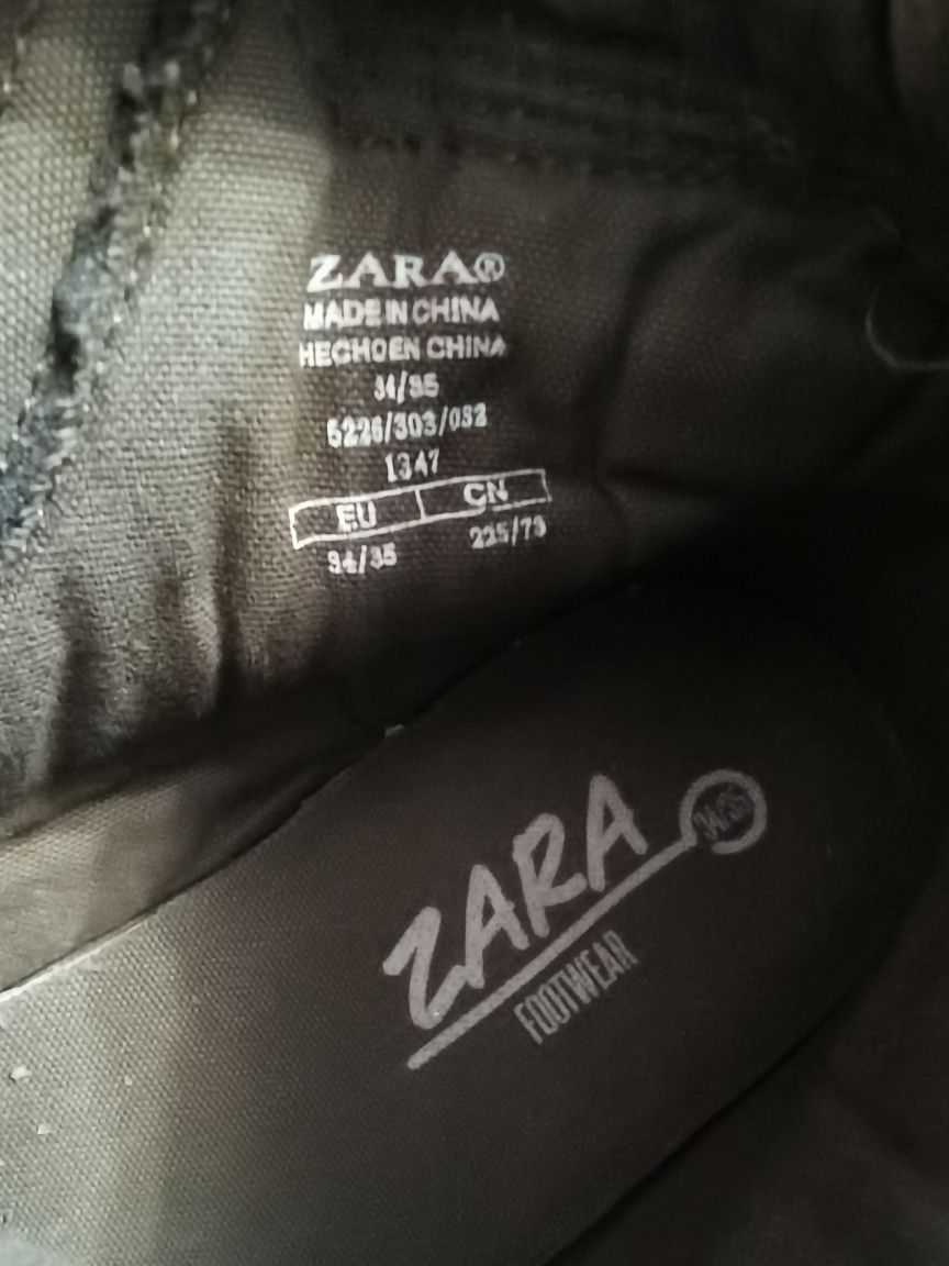 Ghete Zara camuflaj 34/35