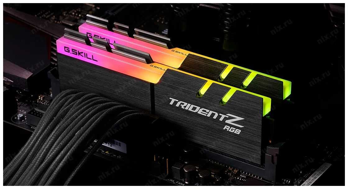 G.SKILL TRIDENTZ RGB 16 ГБ DDR4 F4-4000 для AMD Ryzen Intel