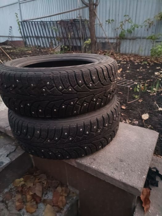 Шины б/у шипованные