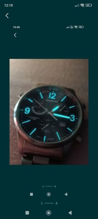 Ceas Bărbătesc Chronograph Junkers Flight Record G38 Titan-Alarm