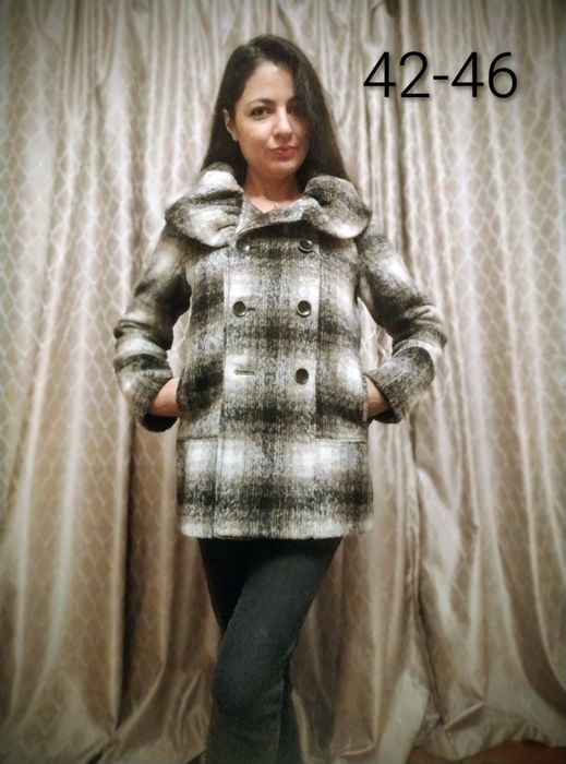 Полупальто шерсть от ZARA