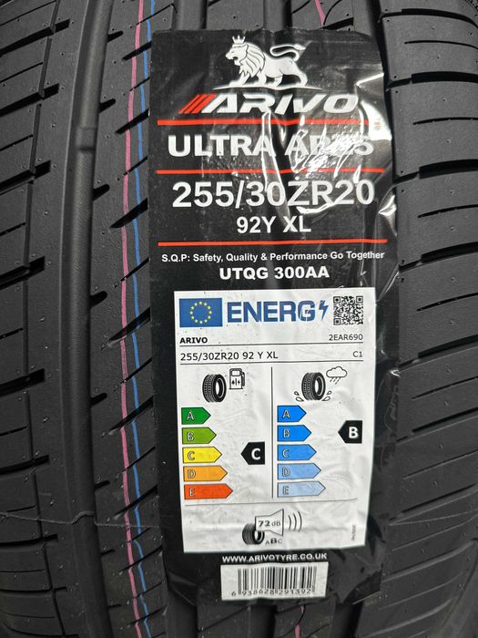Нови летни гуми ARIVO ARZ5 255/30R20 92Y XL НОВ DOT БОРД 2553020