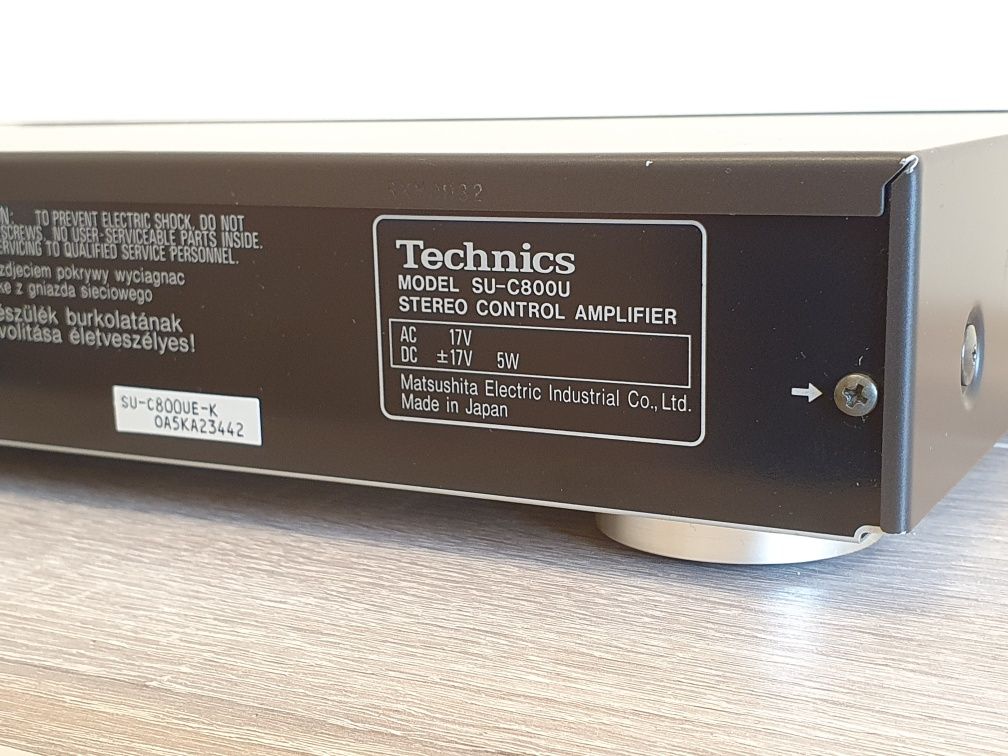 Technics SU-C800U Reference - preamplificator + telecomanda originala