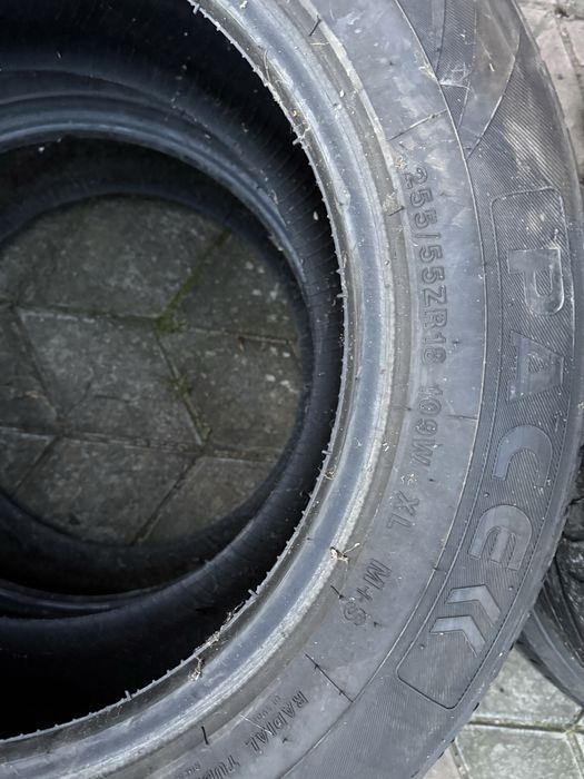Anvelope Pace 255/55/18 folosite 2 saptamani