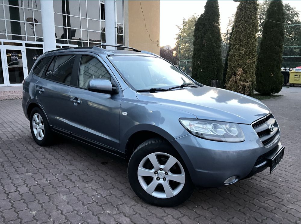 Hyundai Santa Fe 2, 4x4 La Buton, Sky Blue, Ca Noua, Rate