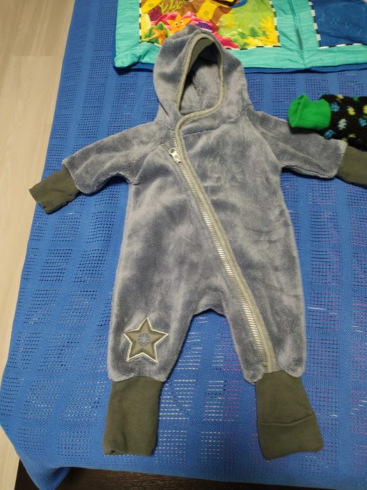 Скафандър ескимос за бебе, ескимос, зимен гащеризон за дете