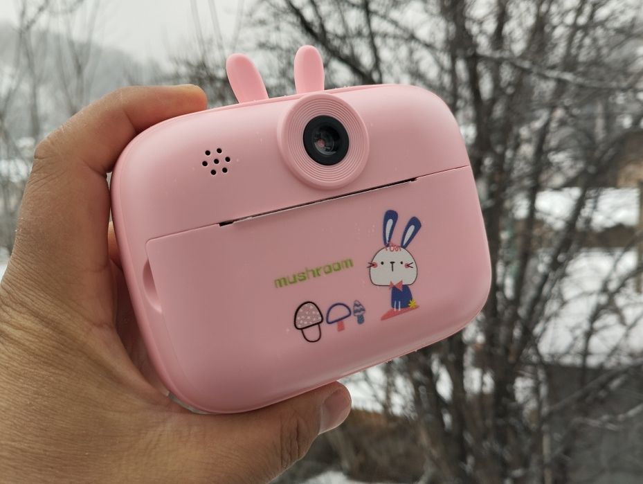 Детский фотоаппарат с моментальной печатью
