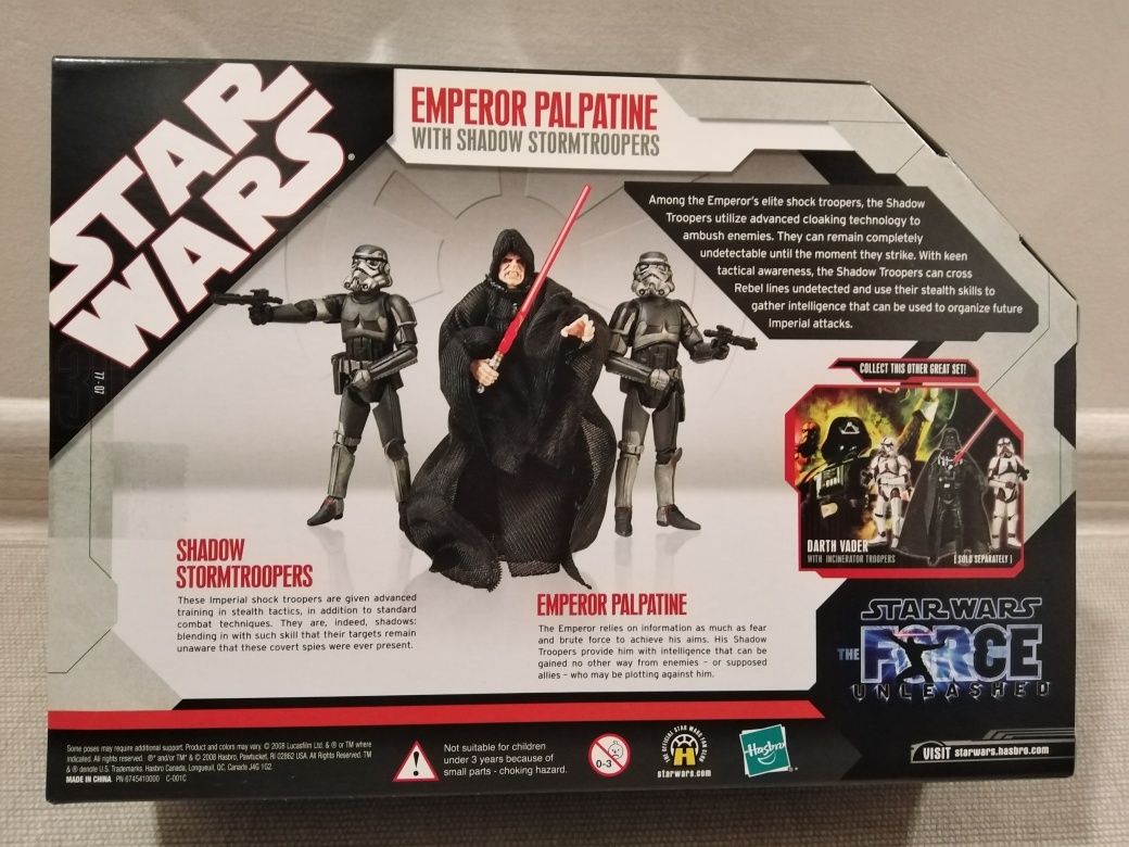 [2008] Set comemorativ Star Wars - Palpatine, Shadow Stormtroopers