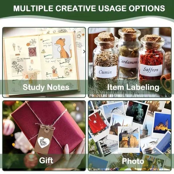 Комплект 20 самозалепващи термо ролки за мини принтери