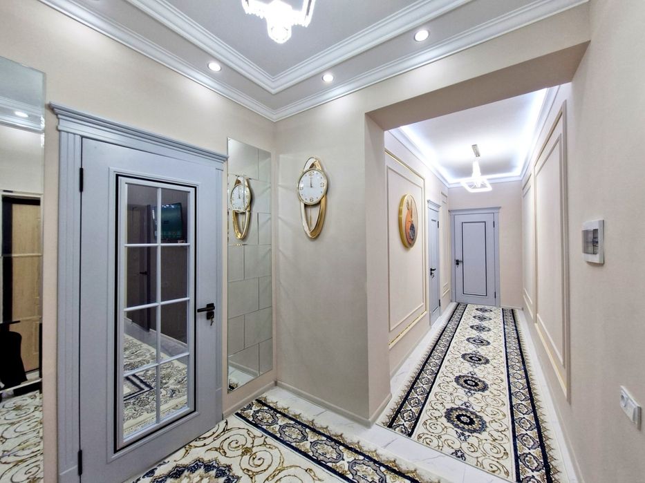 4х комнатная квартира на 3 этаже 100м² в Новостройке с Лифтом Рудакий