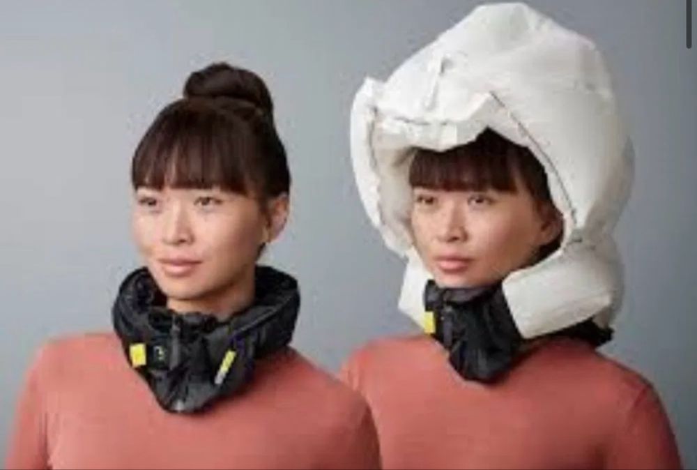 Airbag Hövding 3 pentru ciclist urban