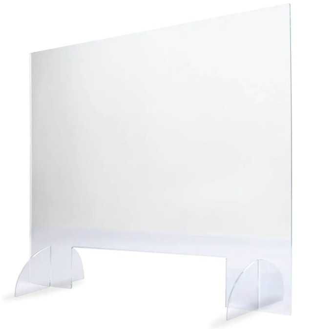 Защитна стена от плексиглас, санитарна бариера 60 x 80 см, 3 мм