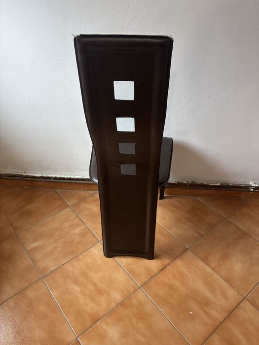 Scaune de piele set 6 Buc