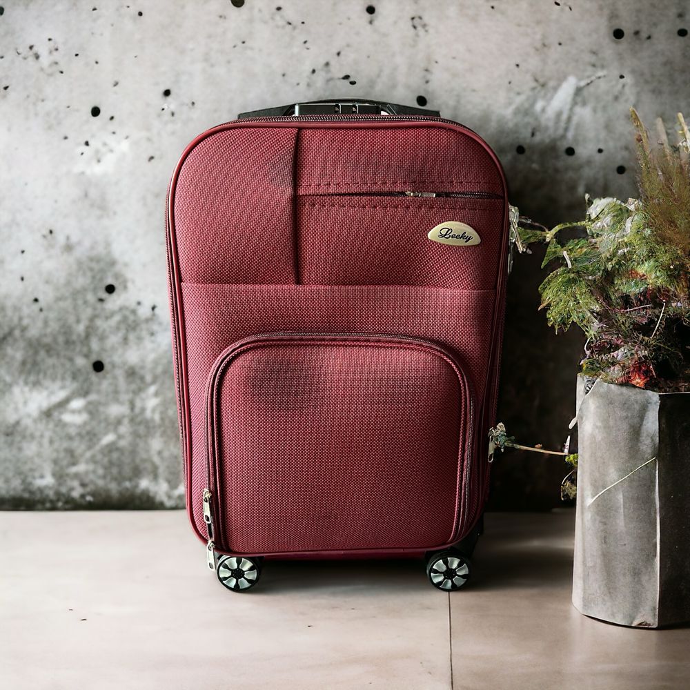 WeTravel пътнически куфар+разширяващ се 5см за ръчен багаж 55/40/20