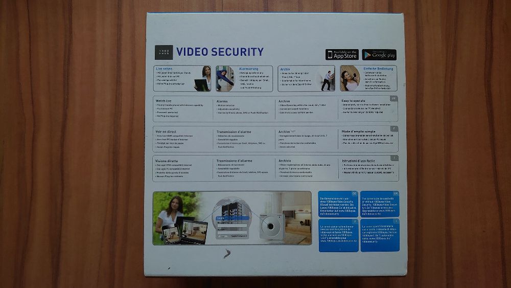 Panasonic охранителни камери BL-VP104E вътрешен монтаж