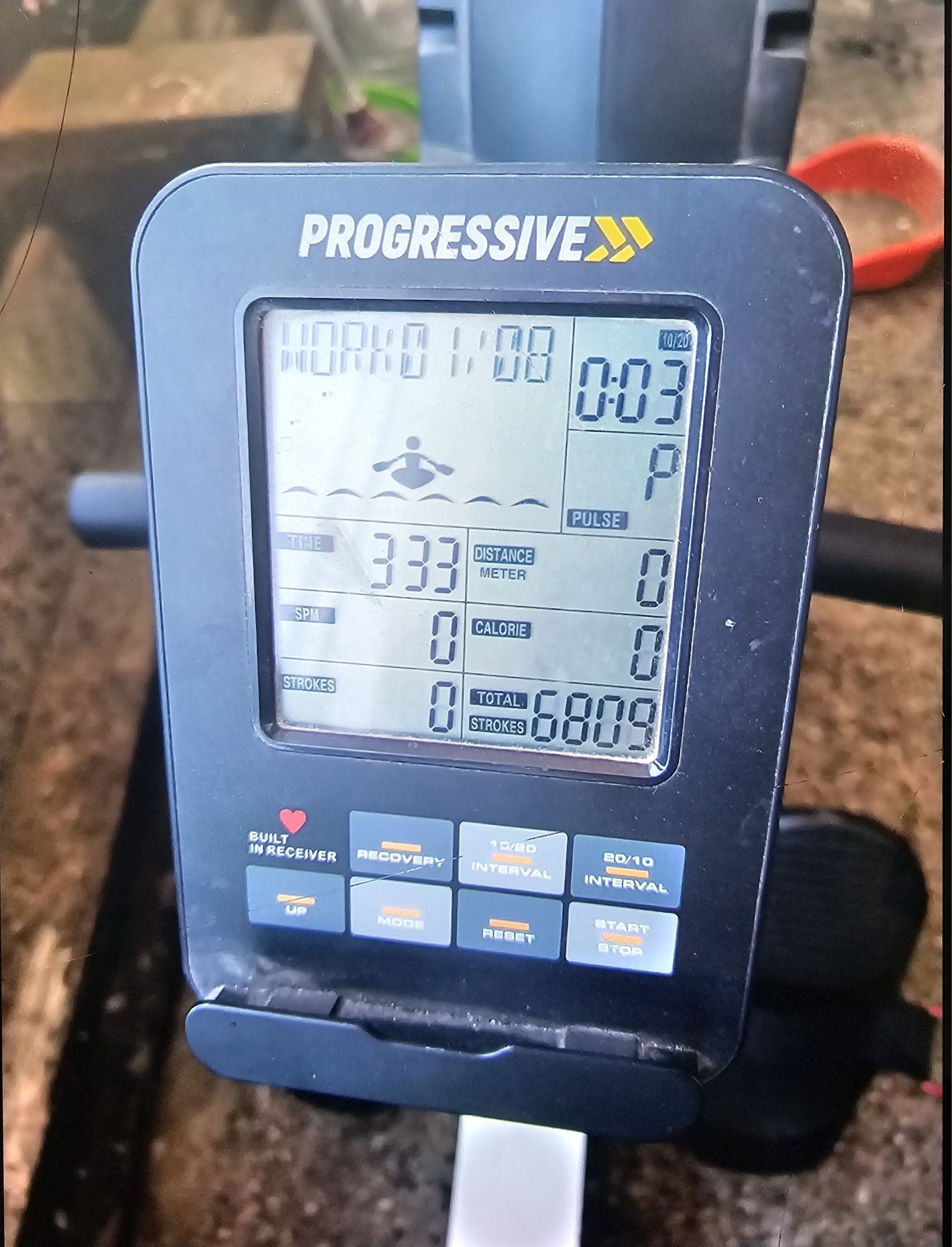 Гребен тренажор PROGRESSIVE RW2000  фитнес уред