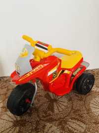 Детски мотор - с акумулаторна батерия - червен