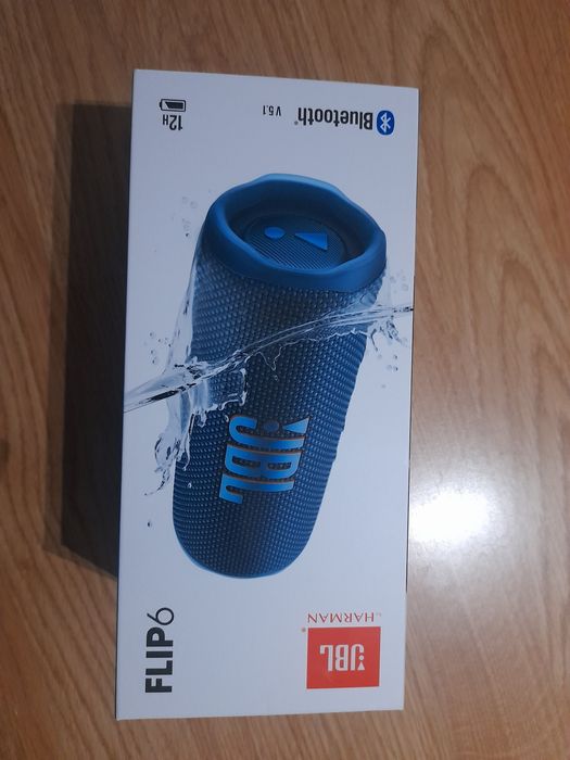 Boxa JBL Flip 6 , albastru / noua - sigilata