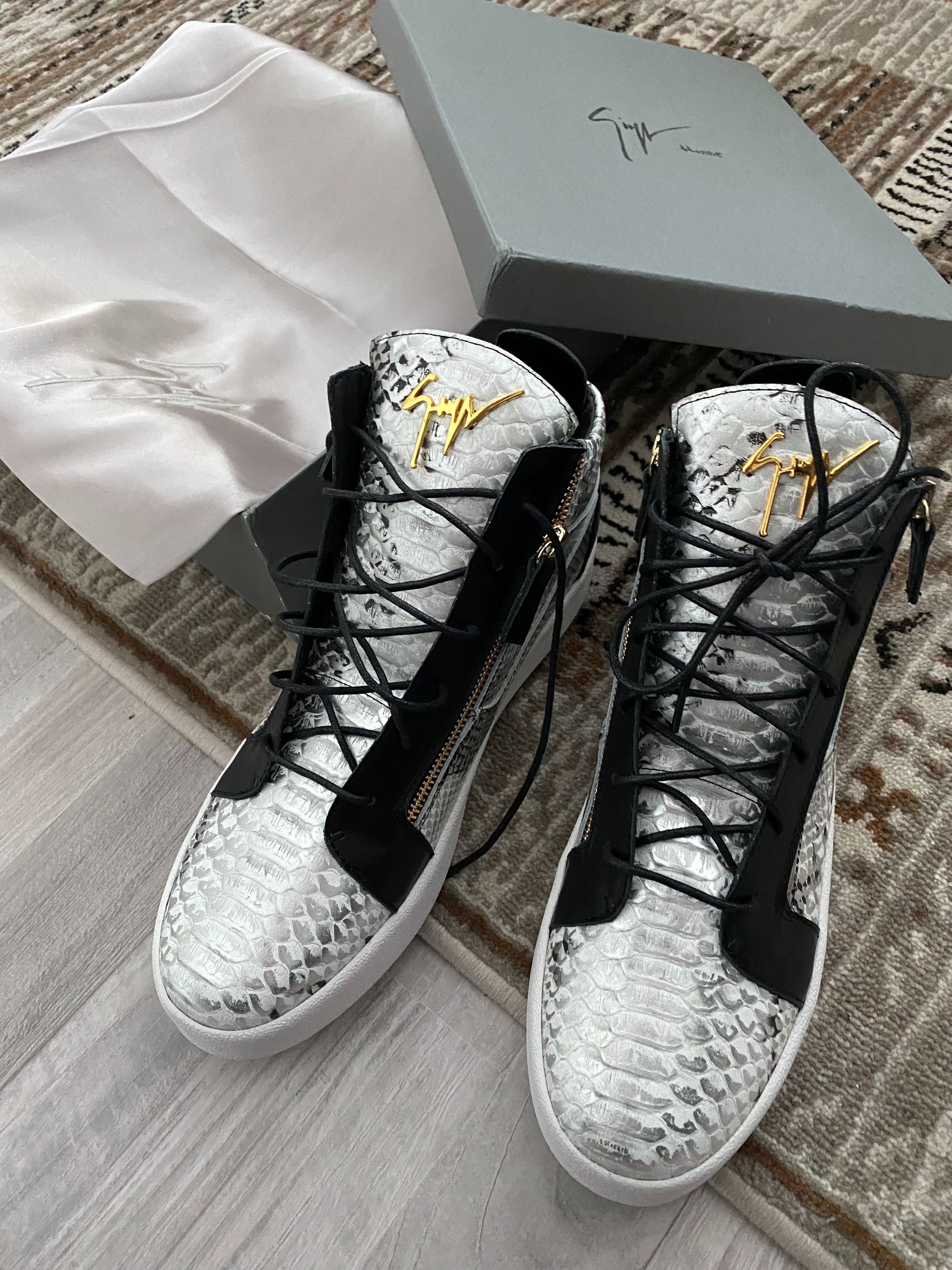 Adidași Giuseppe Zanotti piele 2021